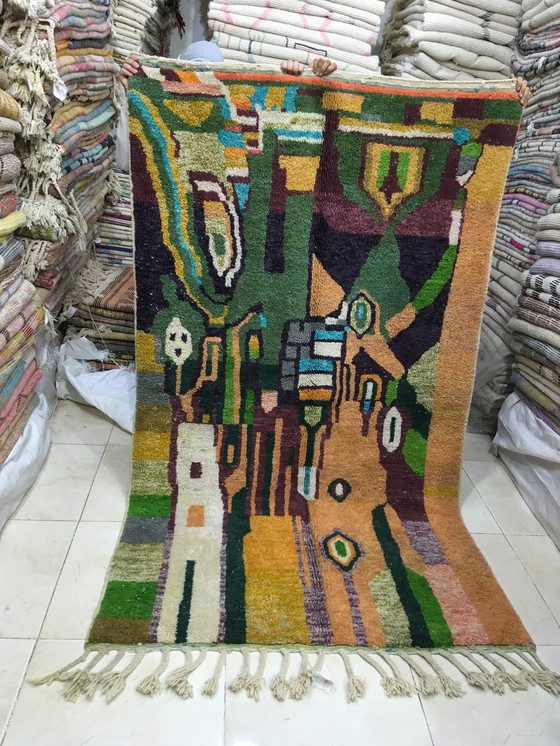 Image 1 of Beni Ouarain Marokkaans Berber Vloerkleed 2m58 x 1m50