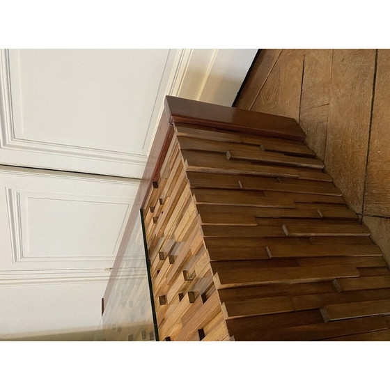 Image 1 of Vintage houten salontafel door Percival Lafer, 1960