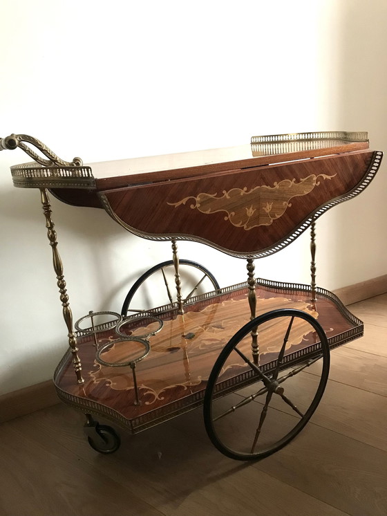 Image 1 of Vintage Italiaanse Bar Trolley