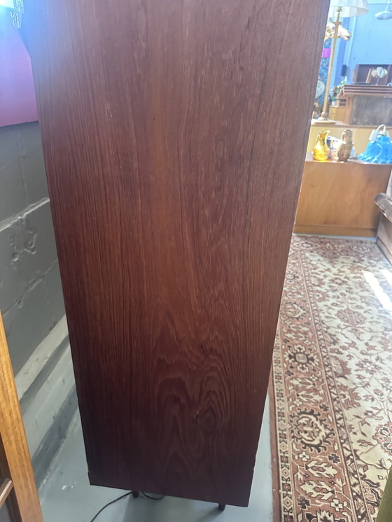 Image 1 of Vintage Teak Highboard Opbergkast Wandkast