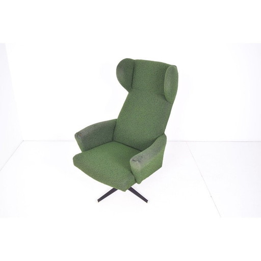 Vintage draaifauteuil, Tsjecho-Slowakije 1970