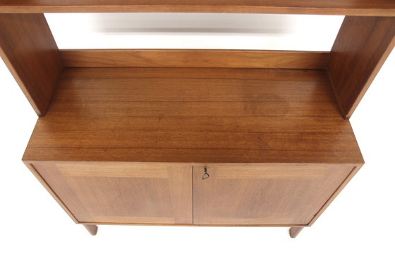 Image 1 of  Scandinavische teakhouten boekenkast, Zweden, 1960