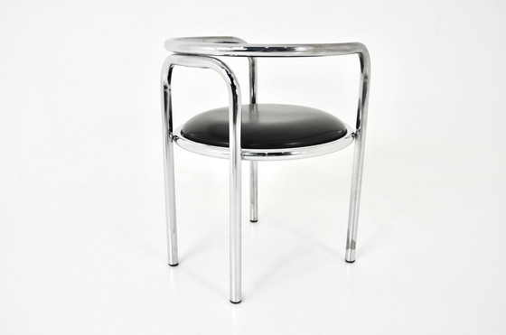 Image 1 of "Locus Solus" stoelen van Gae Aulenti voor Poltronova, 1960