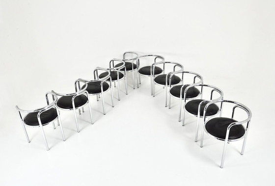 Image 1 of "Locus Solus" stoelen van Gae Aulenti voor Poltronova, 1960