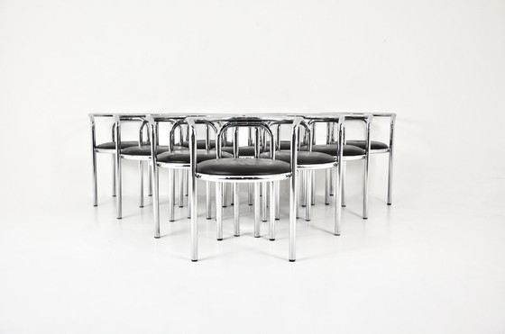 Image 1 of "Locus Solus" stoelen van Gae Aulenti voor Poltronova, 1960