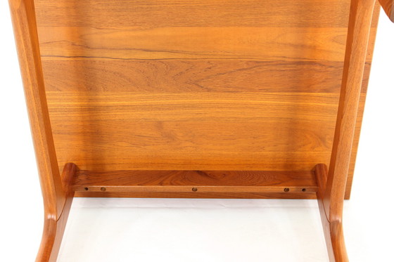 Image 1 of Top Deense Mid Century massief teak houten salontafel / salontafel