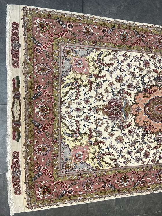 Image 1 of Tebriz - Wol met zijde 60 Raj - 171-100