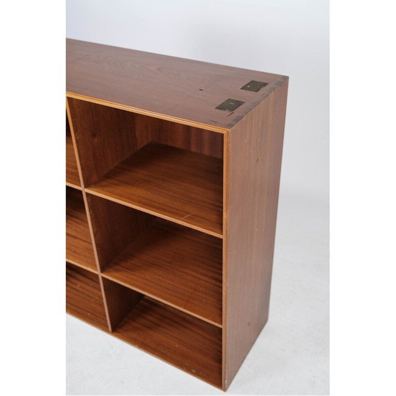 Image 1 of Vintage boekenkast in licht mahonie van Mogens Koch voor Rud Rasmussen, 1960