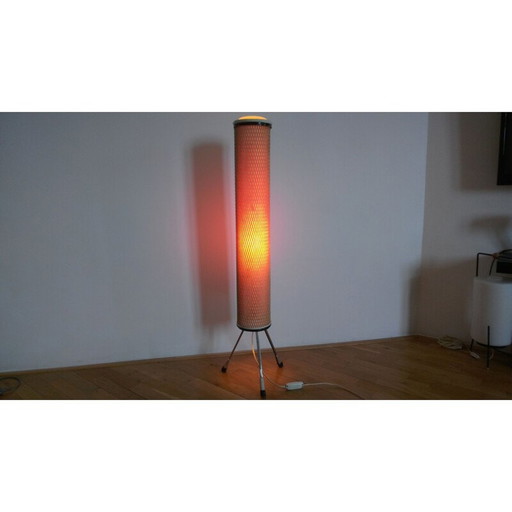 Ruimtetijdperk vintage vloerlamp, jaren 1960
