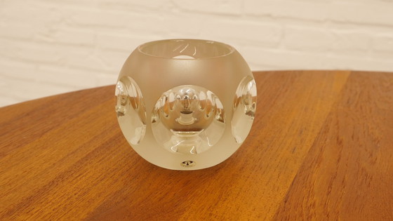 Image 1 of Vintage tafellampje | Glas | Peill & Putzler