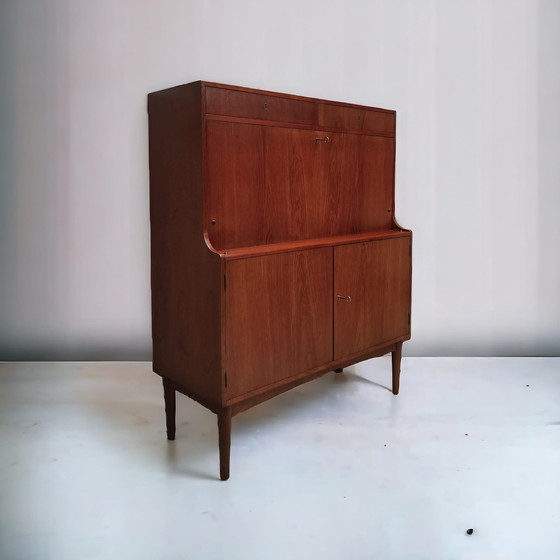 Image 1 of Mid Century secretaire