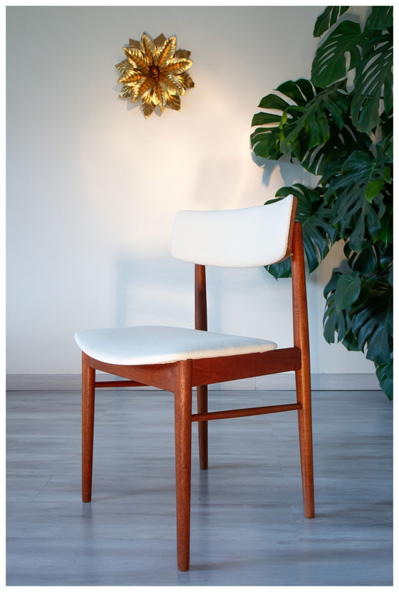 Image 1 of Serie van vier Scandinavische stoelen uitgegeven door Sax, Jaar 60