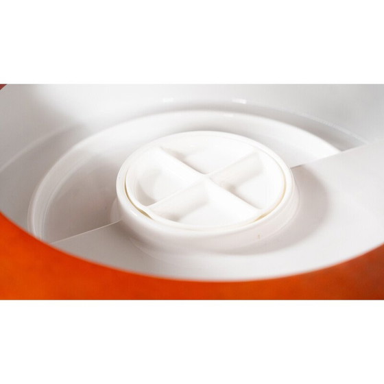 Image 1 of Vintage rode badmod van Luigi Massoni voor Poltrona Frau, 1968