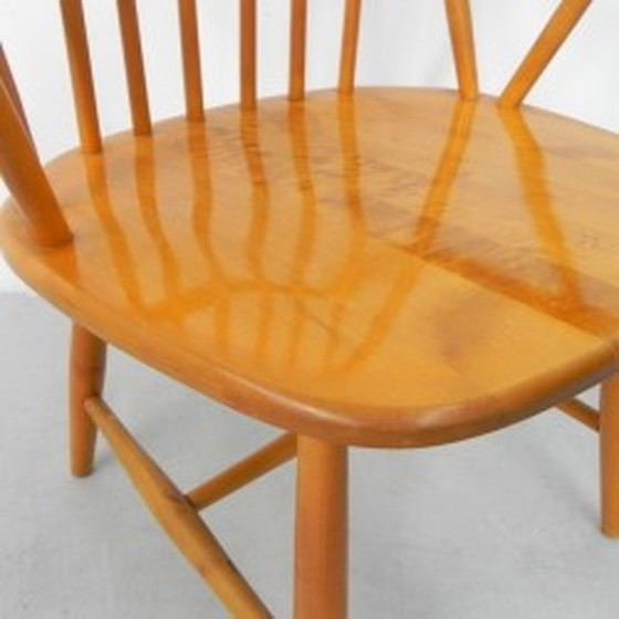 Image 1 of 2x Fauteuils Barkrukken van Akerblom - 1950