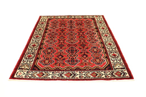 Origineel Perzisch Vloerkleed Nomadisch & Dorpskleed Hamadan 215 X 162 Cm Top Conditie