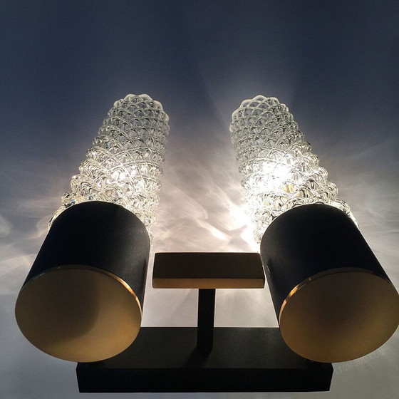 Image 1 of Vintage dubbele wandlamp Arlus 1960