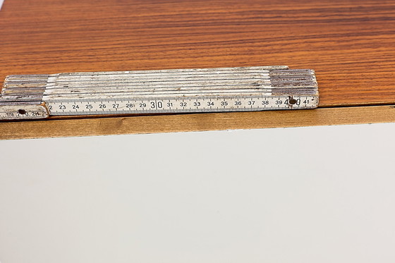 Image 1 of Palissander wandstaand dressoir van Philippon & Lecoq voor Bofinger