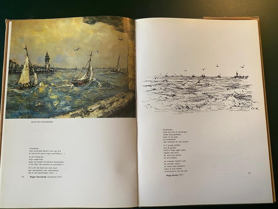 Image 1 of Ode Aan Oostende - Zeldzaam Kunstboek Van Regnier De Herde