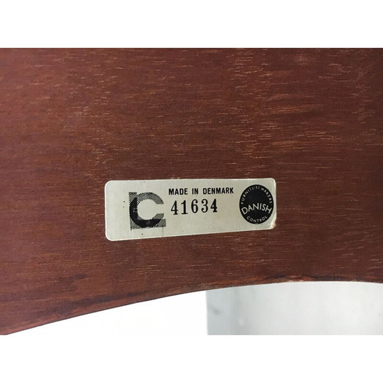 Image 1 of Vintage teakhouten salontafel van Sven Ellekaer, Denemarken 1960