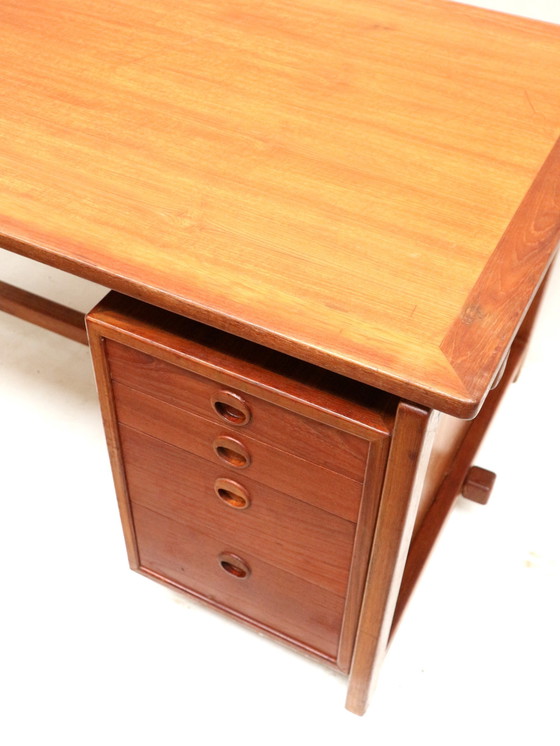 Image 1 of  Deens Design Groot Vintage Directiebureau Gemaakt In De Jaren ’60