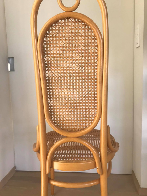 Image 1 of 10 Vintage Thonet stoelen: Thonet 207R 'Lange Jan'