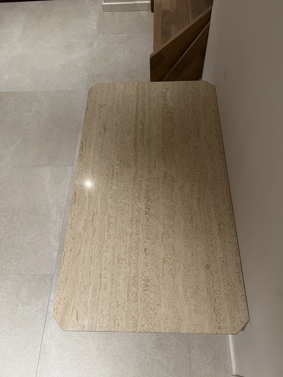 Image 1 of Vintage Travertin salontafel