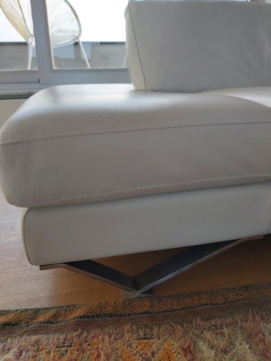 Image 1 of Natuzzi hoekbank leder