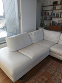 Natuzzi hoekbank leder