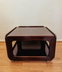 Vintage houten bijzettafel
