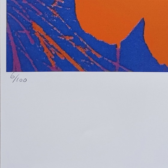 Image 1 of Andy Warhol - Bloemenlitho
