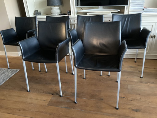 6 xZanotta Lia stoelen