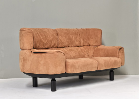 Image 1 of Bull bank van Gianfranco Frattini voor CASSINA - Italië, circa 1980