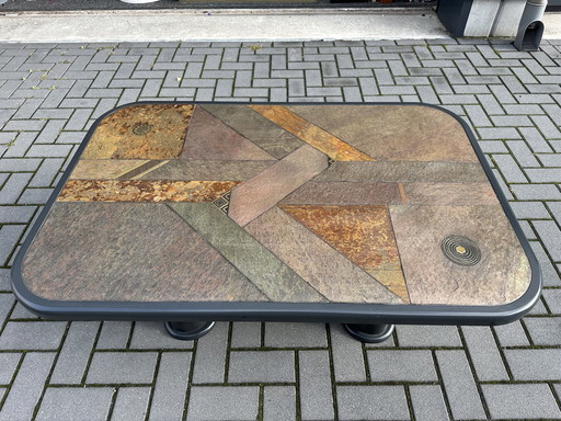 J.W.Z Verweij stenen coffeetable