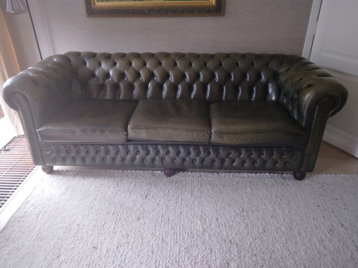 2x Chesterfield zitbanken