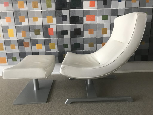 Cassina Spin fauteuil met hocker