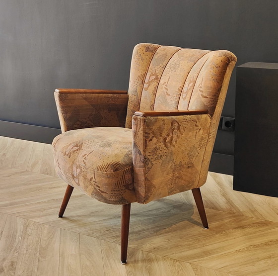 Image 1 of Mid Century fauteuil | Vintage - cocktailfauteuil, stoel