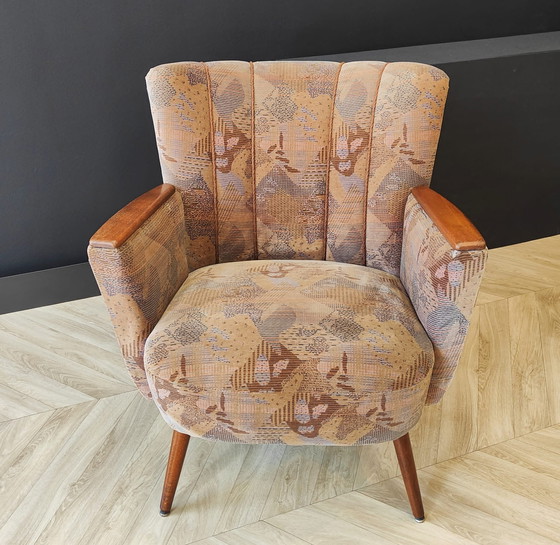 Image 1 of Mid Century fauteuil | Vintage - cocktailfauteuil, stoel