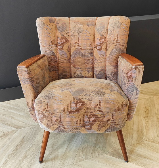 Image 1 of Mid Century fauteuil | Vintage - cocktailfauteuil, stoel
