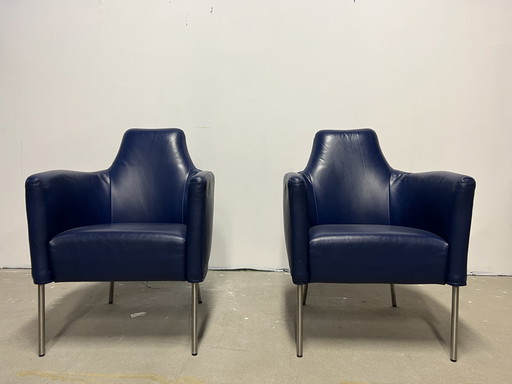 2 Bert plantagie Lounge E Stoelen Blauw