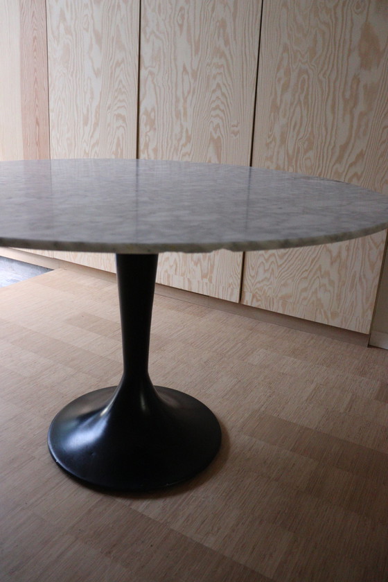 Image 1 of Marble tulip table