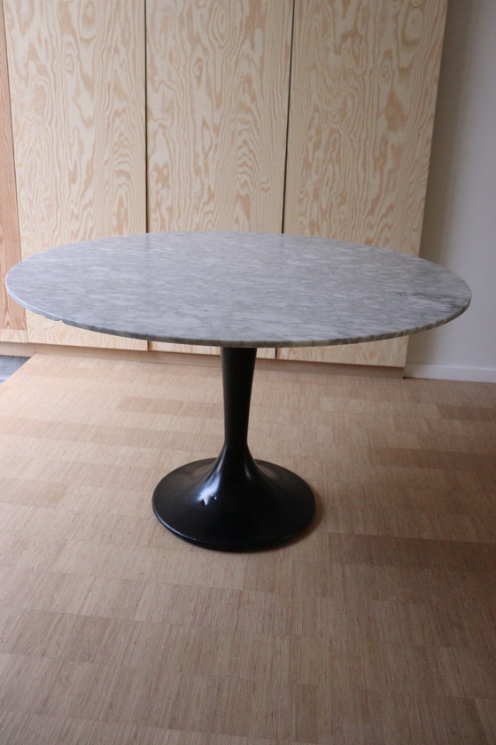 Image 1 of Marble tulip table