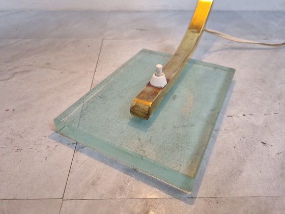 Image 1 of Vintage messing bureaulamp