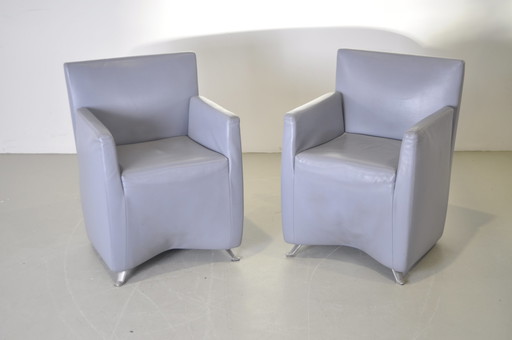 2x Baleri Italia stoelen