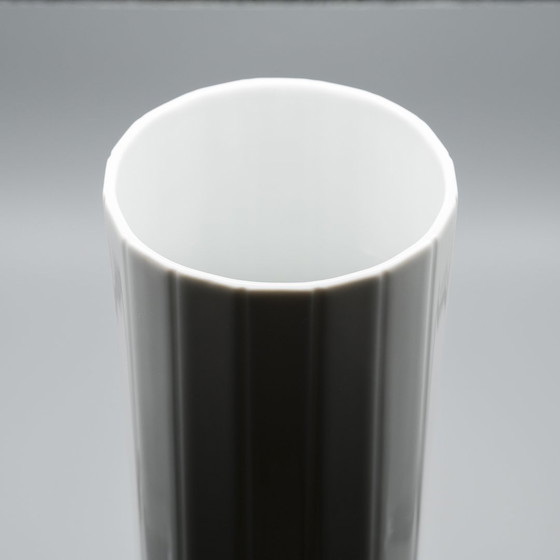 Image 1 of Zaha Hadid Rosenthal Studio-Line Vloervaas Xl 45Cm Porselein Eigentijds Chic