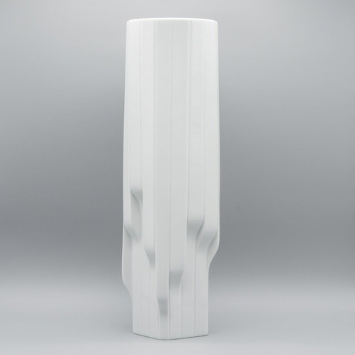 Zaha Hadid Rosenthal Studio-Line Vloervaas Xl 45Cm Porselein Eigentijds Chic