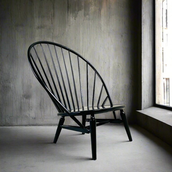 Image 1 of Fauteuil "Bågen" Sven Engström & Gunnar Myrstrand Voor Nässjö Stolfabrik Zweden