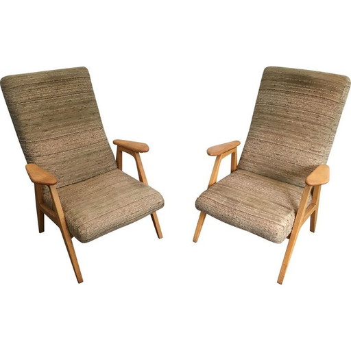 Paar Vintage fauteuils 1970