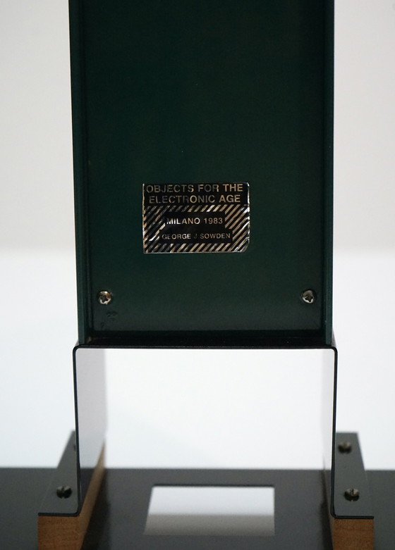 Image 1 of Oppenheimer Klok Door George Sowden Voor Memphis, 1983