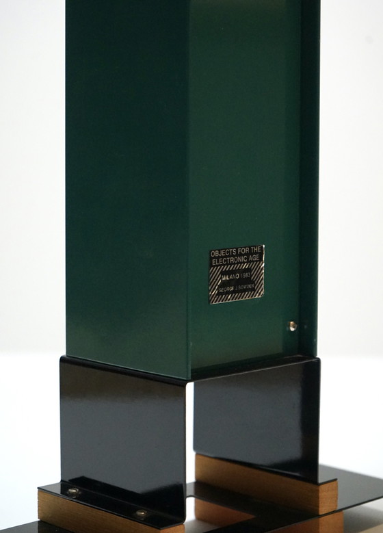 Image 1 of Oppenheimer Klok Door George Sowden Voor Memphis, 1983