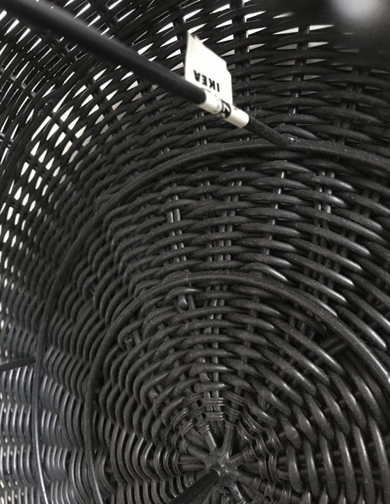 Image 1 of Hocker - Ottoman Scandinavian Design Vintage 1990s